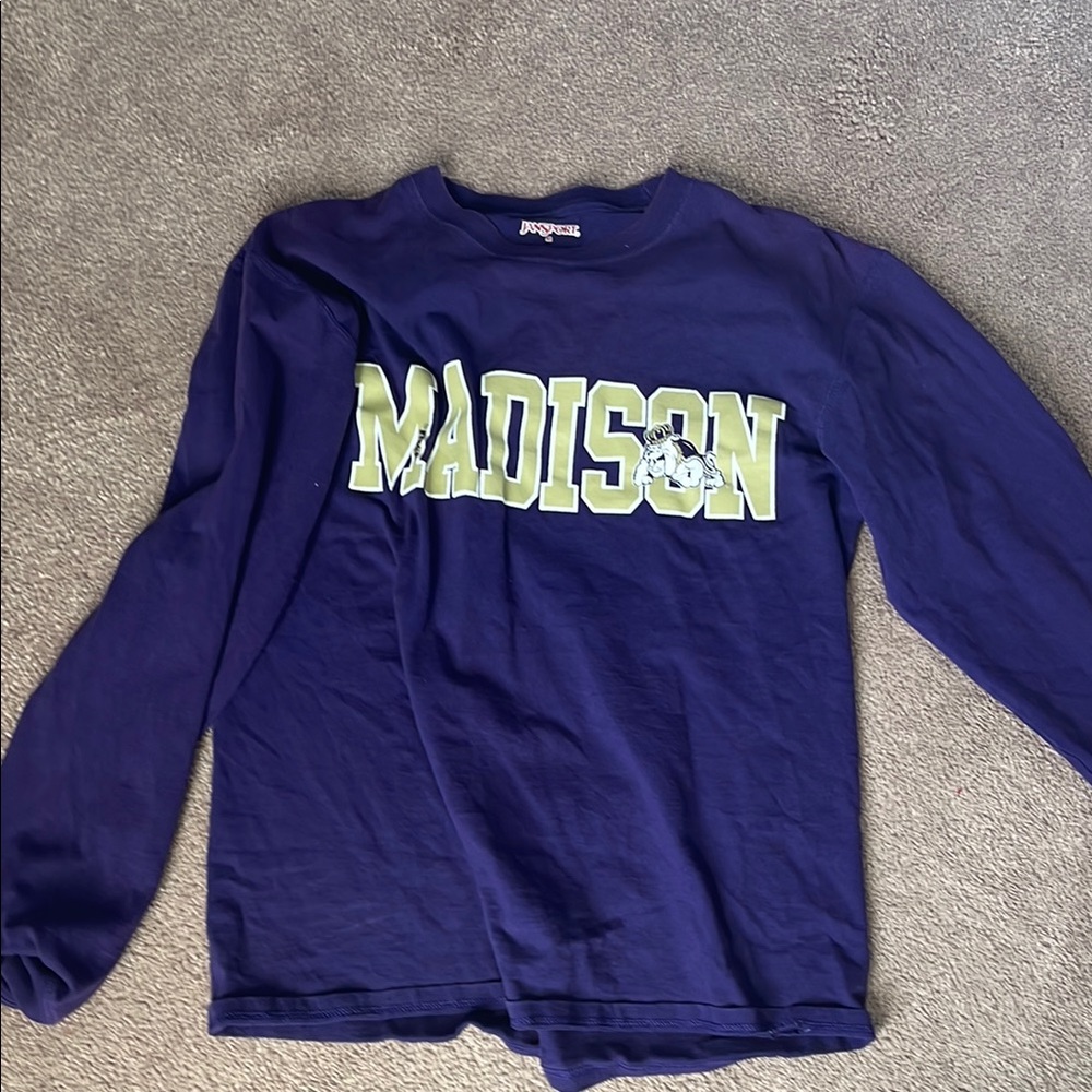 Madison Kids Purple Long Sleeve Shirt